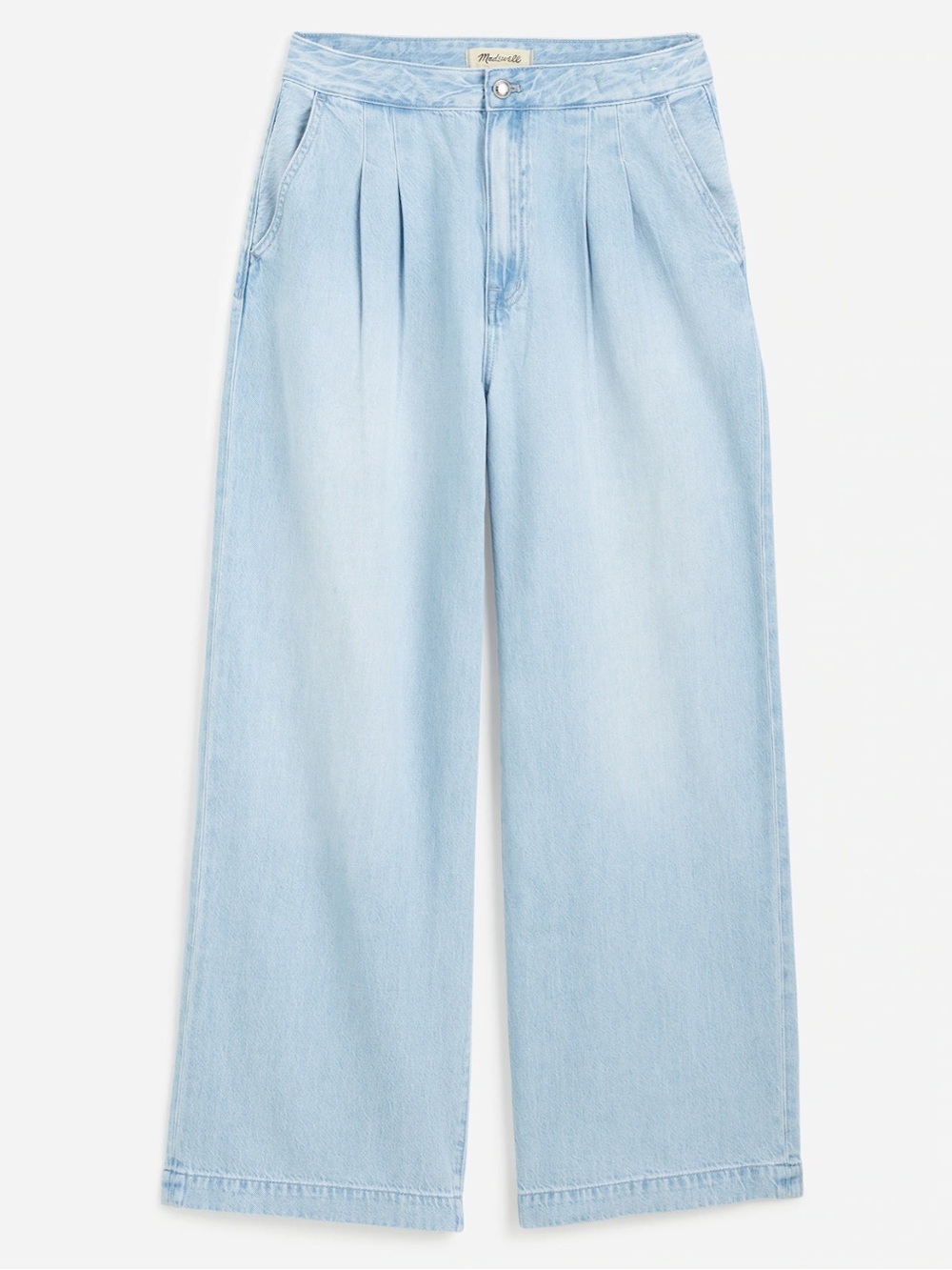 Madewell NWT The Curvy Harlow Wide-Leg Denim Trouser